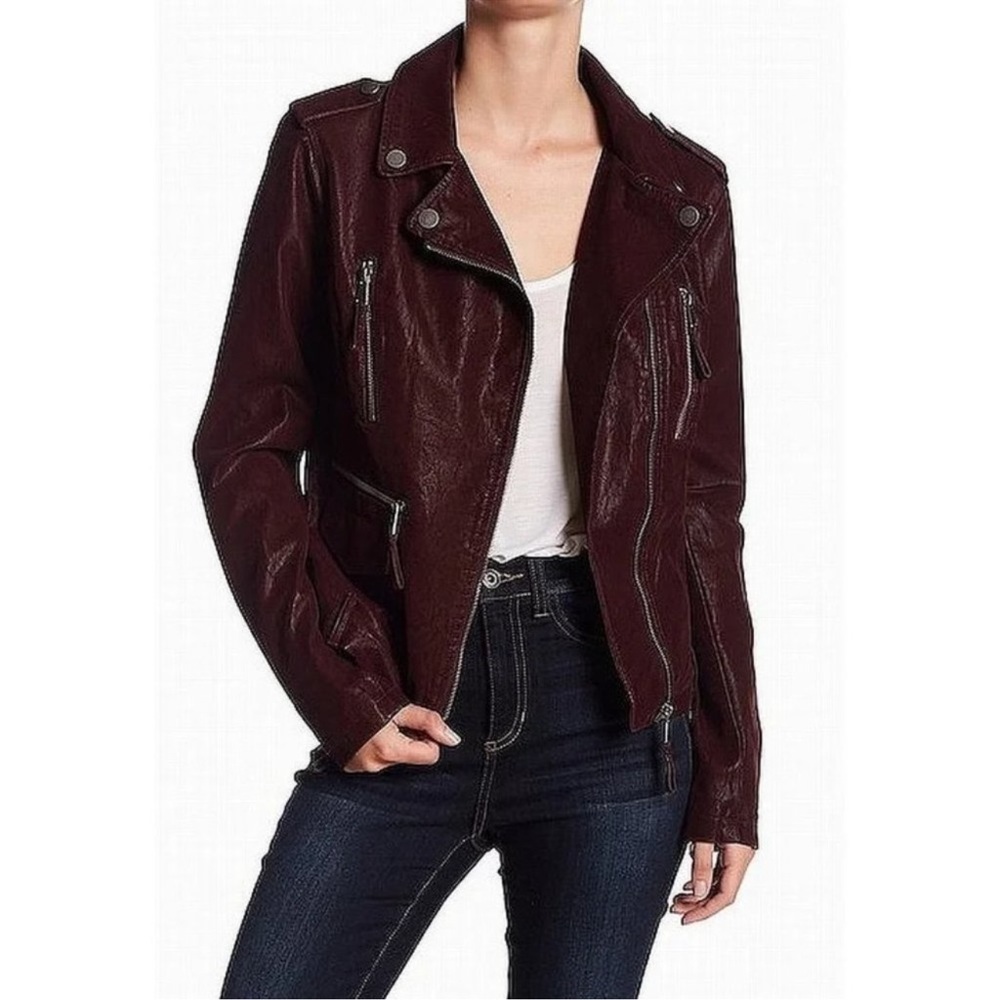 BNCI Moto Jacket - Maroon